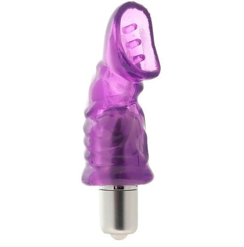 Pussy pleaser clit climaxes vibe in purple