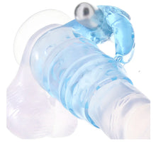 Three-way double dolphin vibrating enhancer